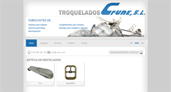 Desktop Screenshot of crune.com